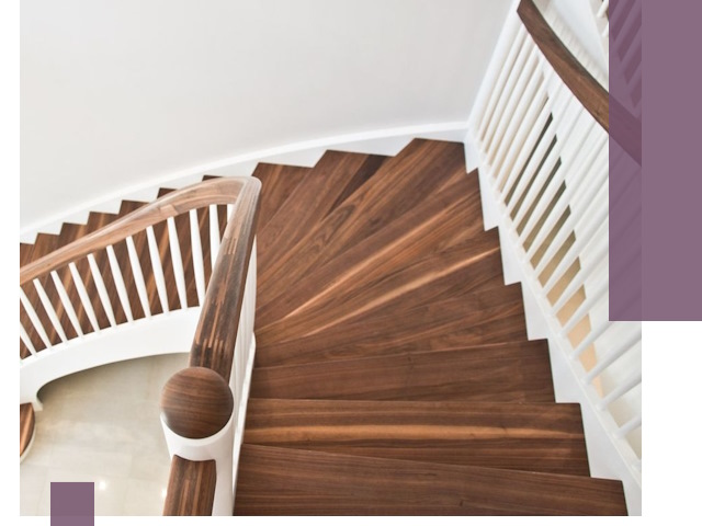 Деревянные лестницы под ключ в Бийске — изготовление и монтаж