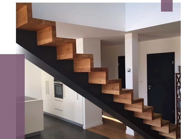 Изготовление деревянных лестниц в Бийске от 88290 руб. | ПРОЛЁТ-Бск