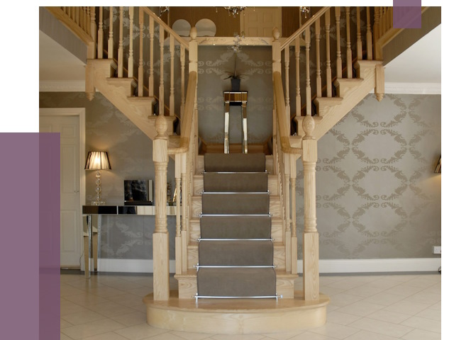 Монтаж деревянных лестниц в Бийске от 7738 руб. 