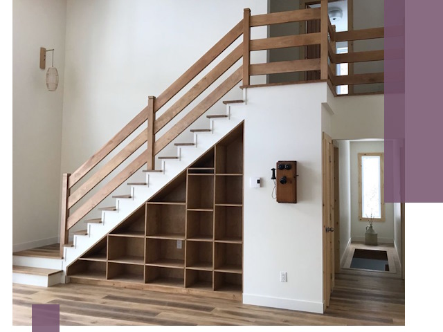 Монтаж деревянных лестниц под ключ в Бийске, качественно и быстро