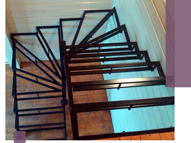Изготовление металлических лестниц любой сложности в Бийске