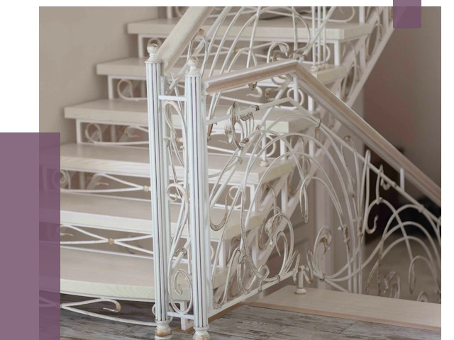 Изготовление кованых лестниц на заказ в Бийске от 88290 руб. | ПРОЛЁТ-Бск