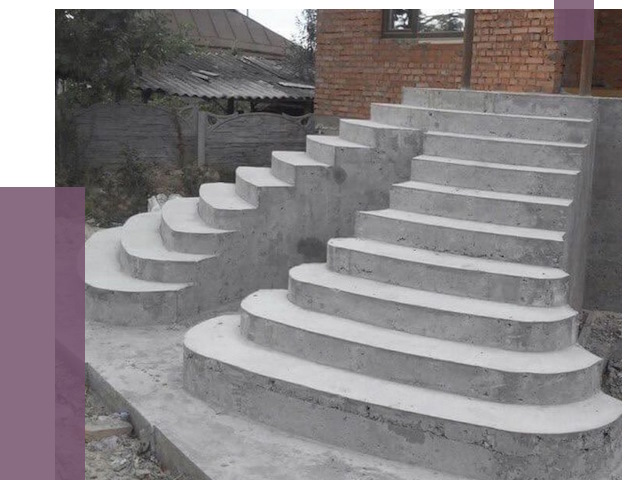 Монтаж бетонных лестниц в Бийске от 4363 руб. 