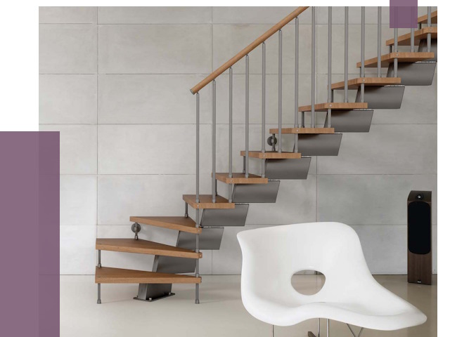 Монтаж модульных лестниц в Бийске от 6440 руб. 