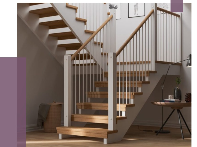 Маршевые лестницы в Бийске от 38692 руб. — монтаж | ПРОЛЁТ-Бск