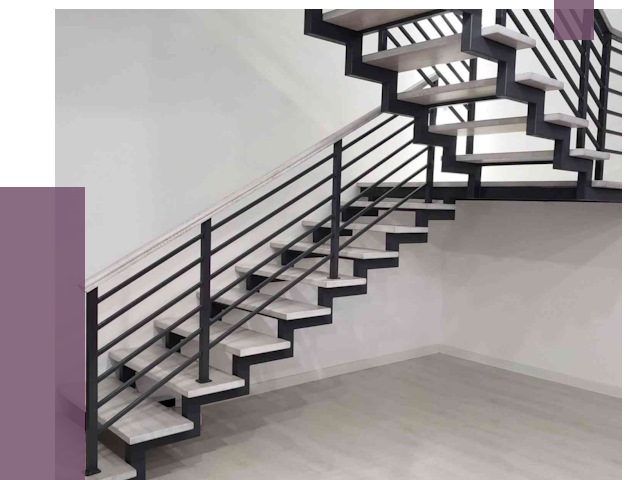 Лестницы на металлокаркасе под ключ в Бийске от 12984 руб. | ПРОЛЁТ-Бск