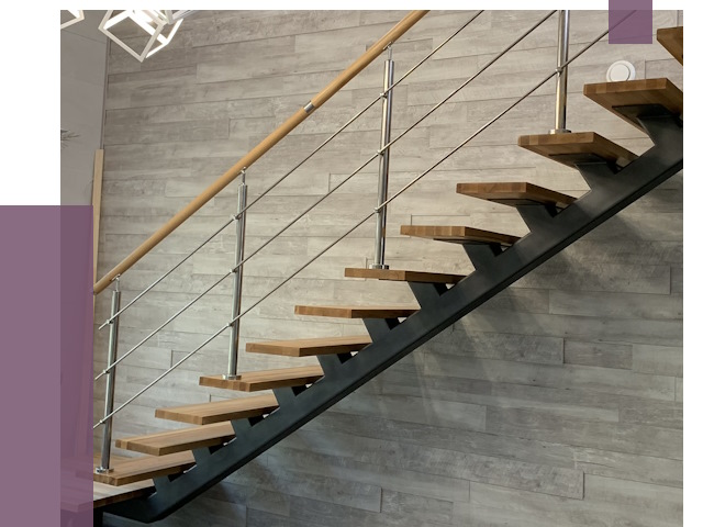 Изготовление лестниц на монокосоуре в Бийске от 77383 руб. 