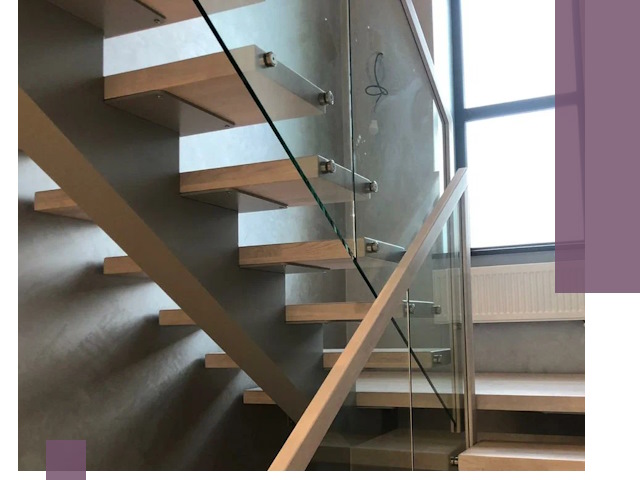 Изготовление лестниц на монокосоуре в Бийске с монтажом и гарантией