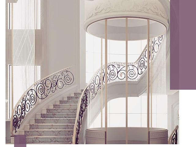 Элитные лестницы на заказ высокого класса в Бийске