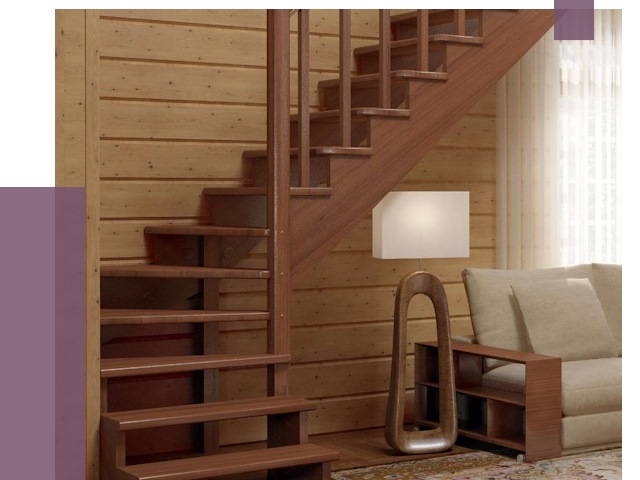 Лестницы эконом класса в Бийске от 18541 руб. бюджетные решения