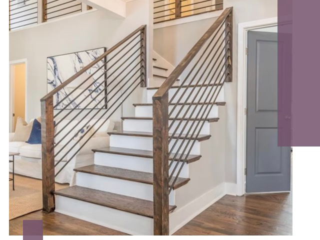 Лестницы для коттеджа под ключ в Бийске — изготовление и монтаж