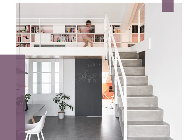 Лестницы для двухуровневой квартиры в Бийске от 179176 руб. | ПРОЛЁТ-Бск