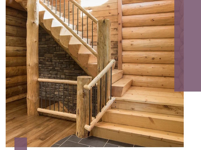 Лестницы в баню под заказ и профессиональный монтаж в Бийске