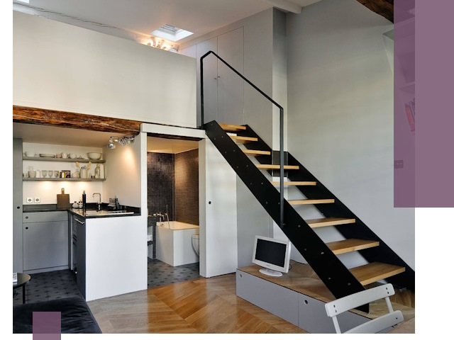 Лестницы на антресоль под ключ в Бийске — изготовление и монтаж