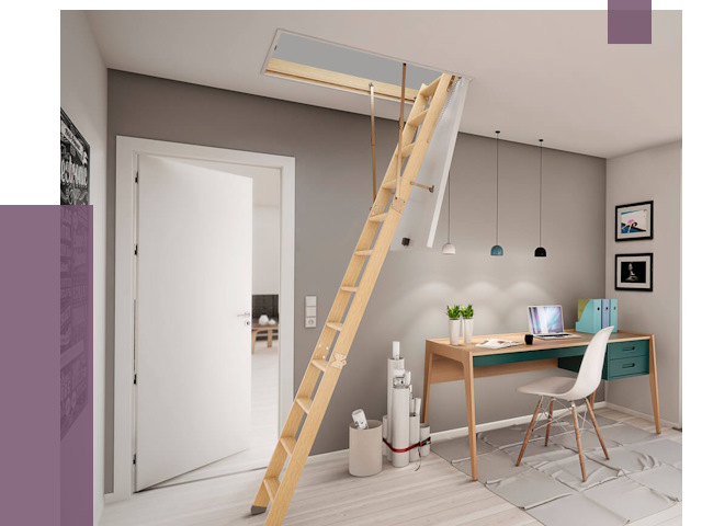 Чердачные лестницы в Бийске — от 14801 руб. | ПРОЛЁТ-Бск