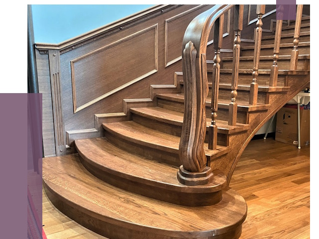 Дубовые лестницы под ключ в Бийске от 179176 руб. — ПРОЛЁТ-Бск