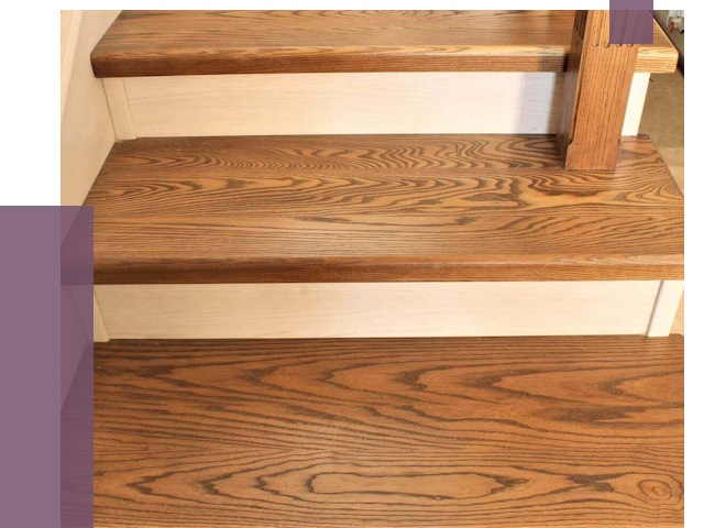 Буковые лестницы под ключ в Бийске от 12724 руб.