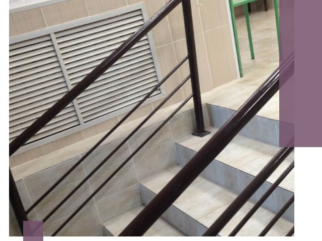 Изготовление перил из металла под ключ в Бийске