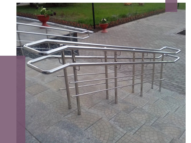 Перила для инвалидов в Бийске от 7707 руб. под ключ | ПРОЛЁТ-Бск