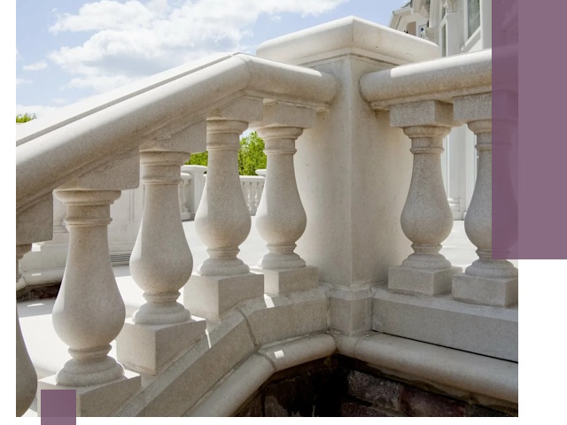 Балюстрады из металла и камня под ключ в Бийске