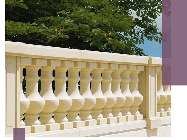 Установка балюстрады в Бийске: изготовление и монтаж под ключ