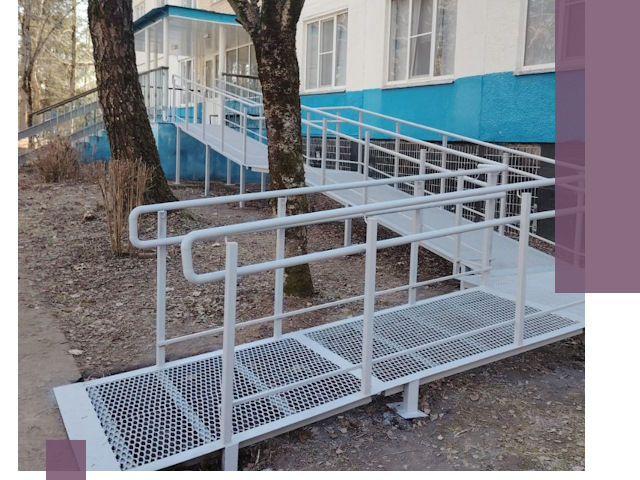 Пандусы под ключ в Бийске: изготовление, монтаж и демонтаж