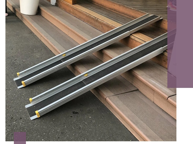 Телескопические пандусы под ключ в Бийске — изготовление и монтаж