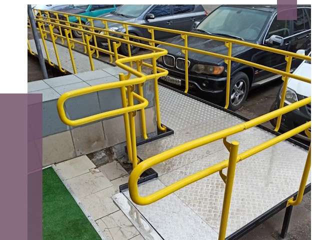 Стационарные пандусы в Бийске от 12464 руб. | ПРОЛЁТ-Бск