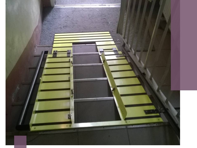 Профессиональный монтаж пандуса в подъезд в Бийске