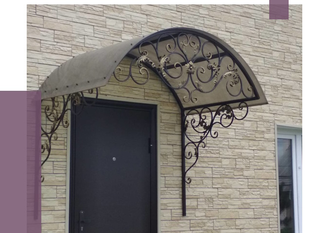 Ремонт козырьков в Бийске от 7531 руб. | ПРОЛЁТ-Бск