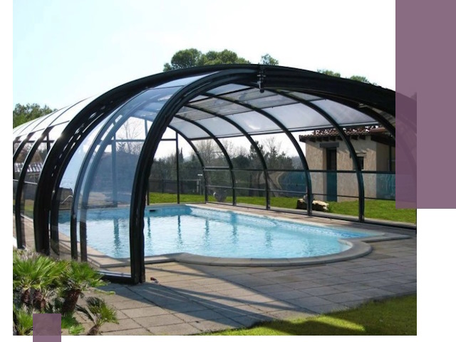 Навесы для бассейна в Бийске: изготовление и монтаж под ключ