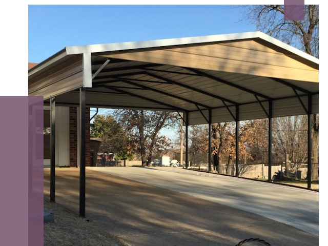 Двускатные навесы в Бийске от 8154 руб. | ПРОЛЁТ-Бск