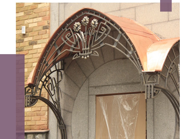 Арочные козырьки в Бийске от 14801 руб. 