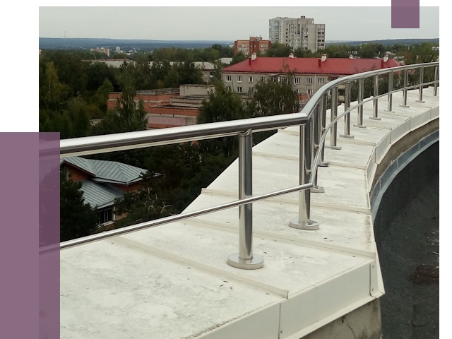 Парапеты и ограждения кровли в Бийске от 5038 руб. 