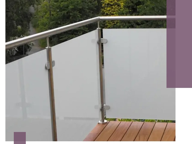 Алюминиевые парапеты для балконов и террас в Бийске