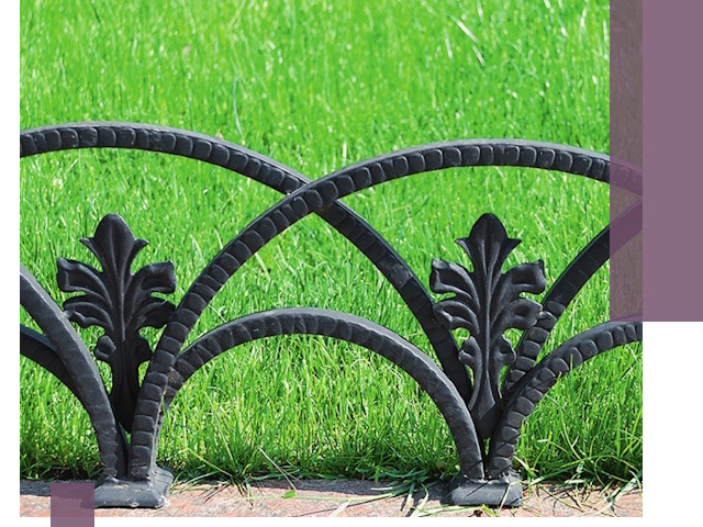 Декоративные металлические бордюры под ключ в Бийске