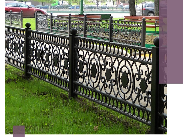 Секционные газонные ограждения под ключ в Бийске