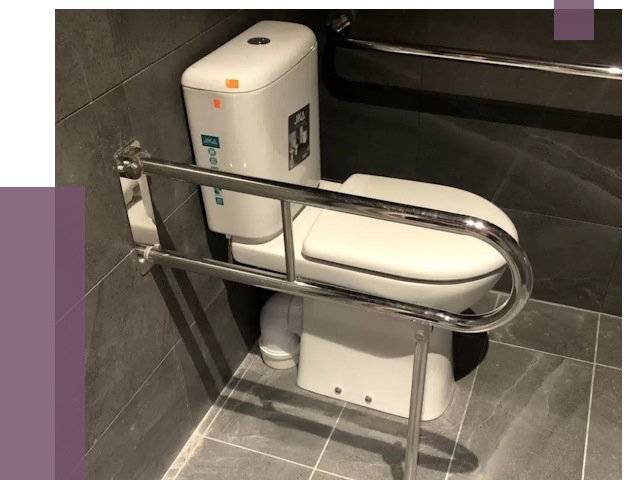 Поручни для санузлов в Бийске от 4363 руб.  | ПРОЛЁТ-Бск