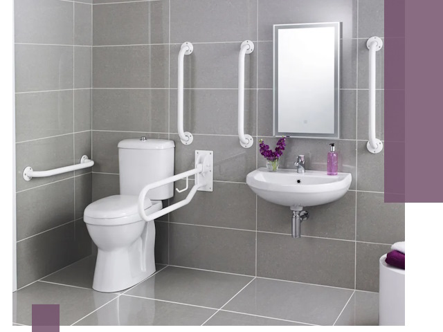 Поручни для санузлов в Бийске: установка, ремонт и монтаж